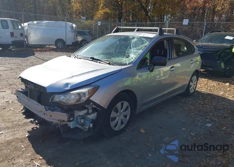 2016 Subaru Impreza 2.0I из США, поврежденный, VIN JF1GPAA69G9315927